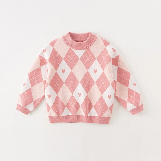 Harlequin Hearts Sweater