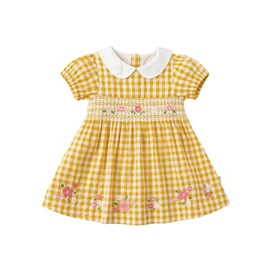 Aubree Gingham Dress