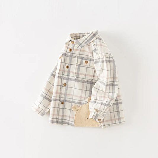 Baby Bear Plaid Shirt