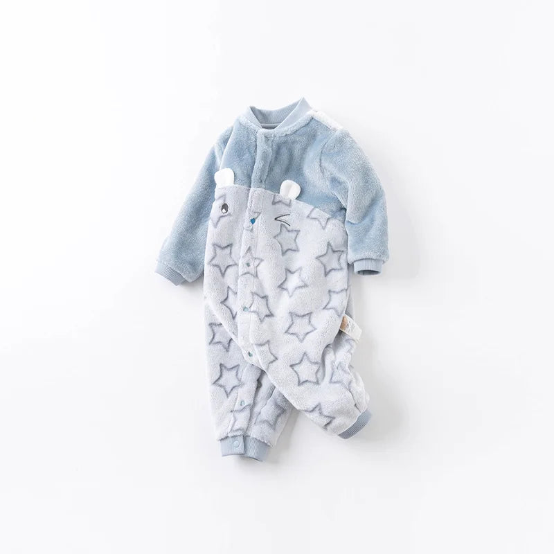 Starry Night Fleece Romper