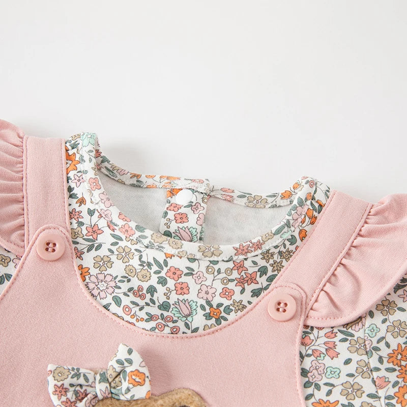 Floral Teddy Romper