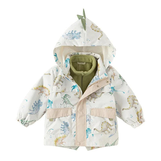 Dino Fleece Wind Jammer