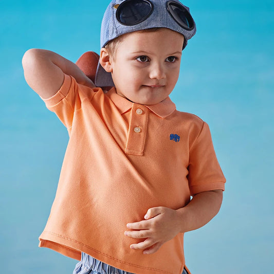 Orange & Sky Polo
