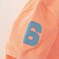 Load image into Gallery viewer, Orange & Sky Polo
